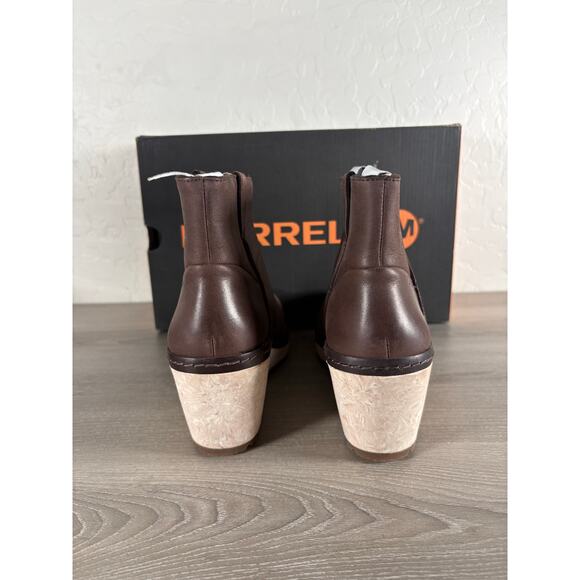 Merrell Halendi Bluff Women's Boots Booties Espresso Brown Size 6.5 EU 37- NIB - Picture 5 of 7